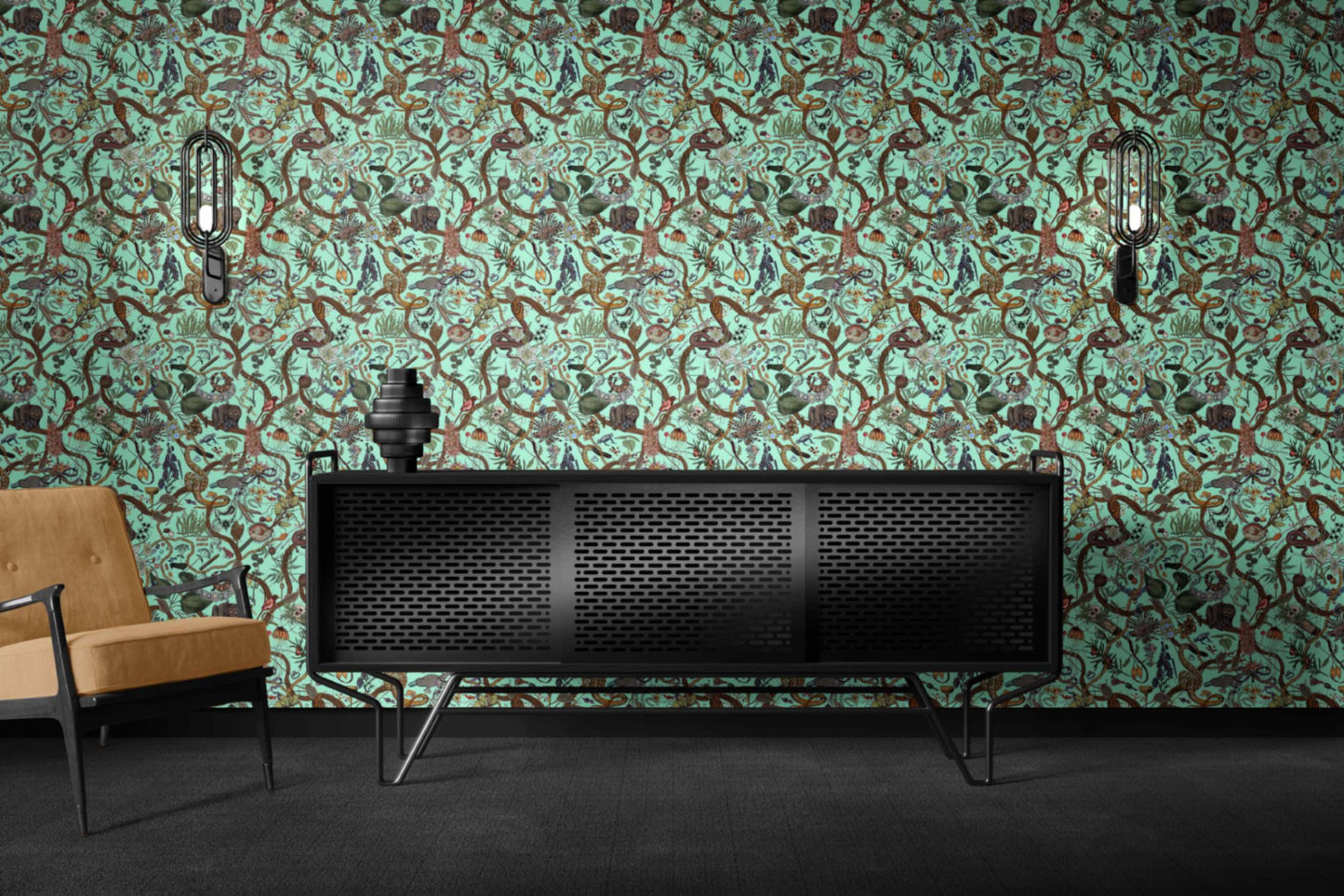 Glamour Life Wallpaper by XAWD is wild pattern that highlights glamorous and deadly indulgences- which are the same thing!