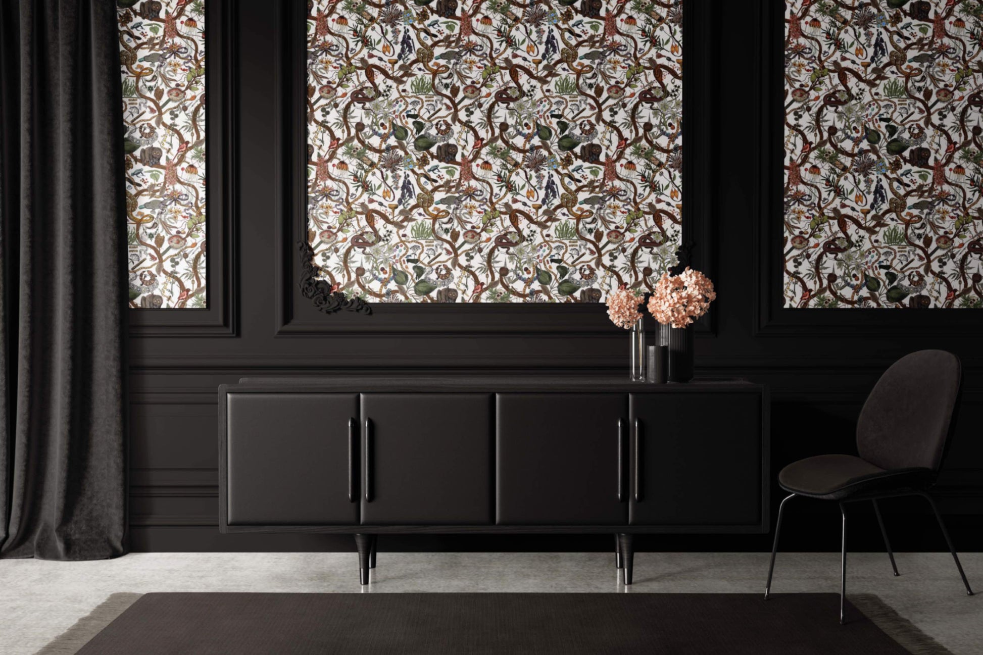 Glamour Life Wallpaper by XAWD is wild pattern that highlights glamorous and deadly indulgences- which are the same thing!