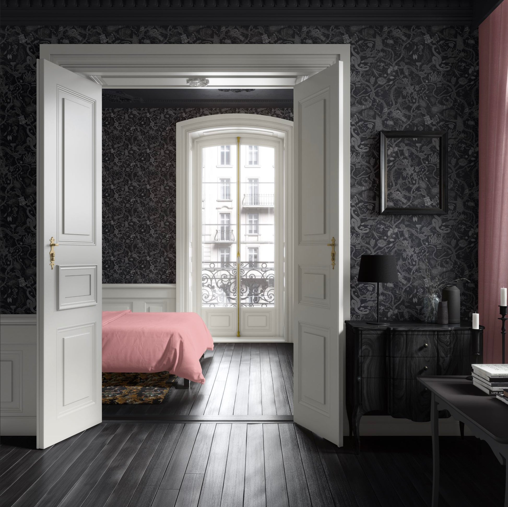 Glamour Life Wallpaper by XAWD is wild pattern that highlights glamorous and deadly indulgences- which are the same thing!