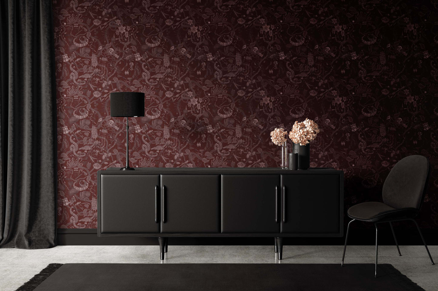 Glamour Life Wallpaper by XAWD is wild pattern that highlights glamorous and deadly indulgences- which are the same thing!