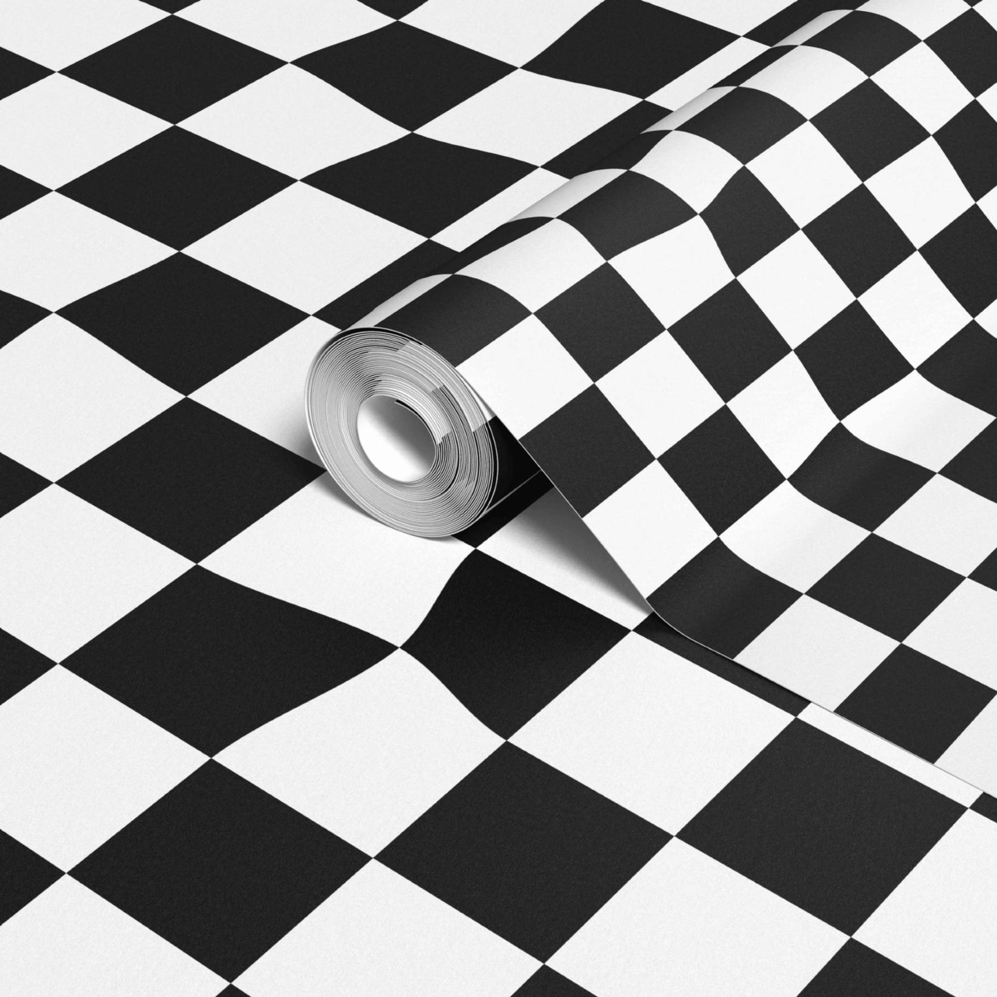 Warped Checkerboard Wallpaper - XAWD