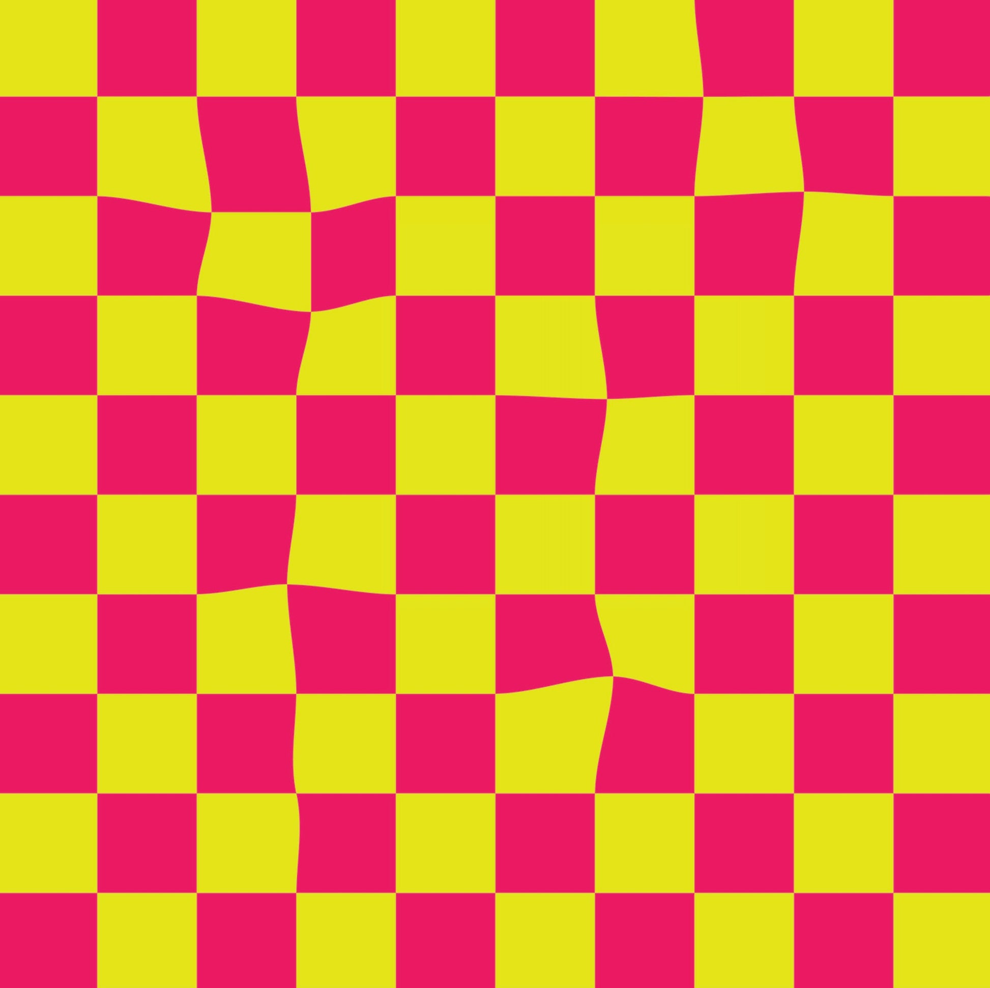 Warped Checkerboard Wallpaper - XAWD