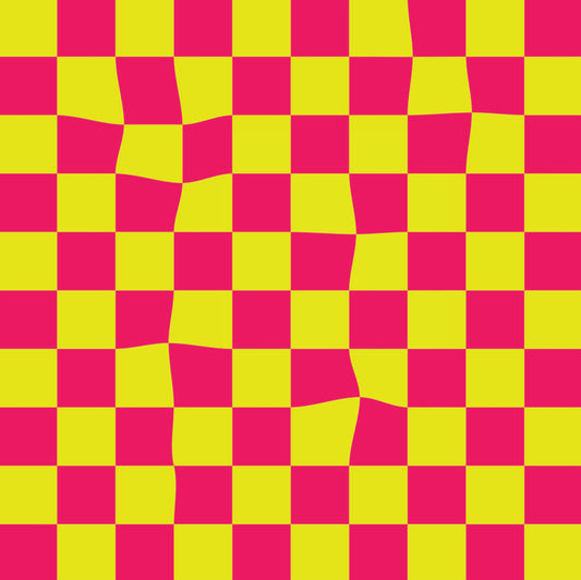 Warped Checkerboard Wallpaper - XAWD