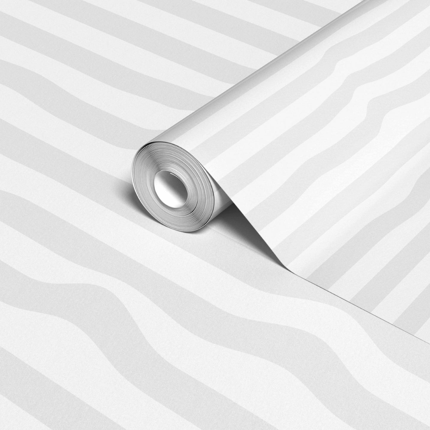 Warped Horizontal Stripes Wallpaper - XAWD