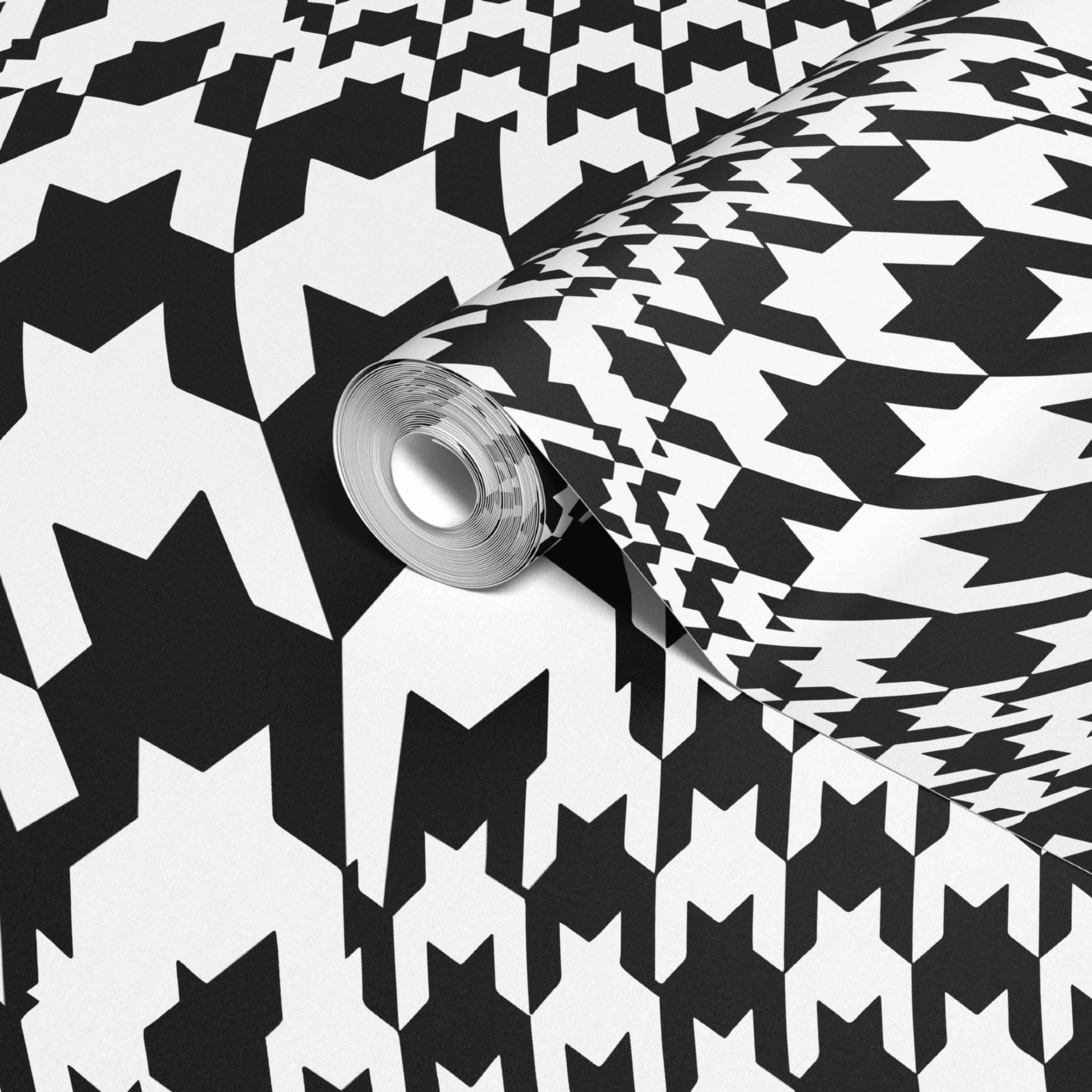 Warped Houndstooth Wallpaper - XAWD