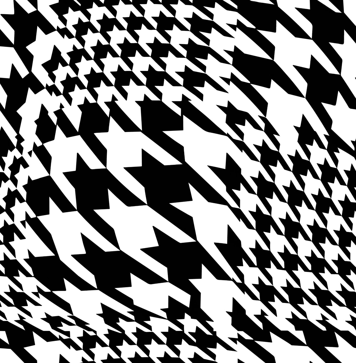 Warped Houndstooth Wallpaper - XAWD