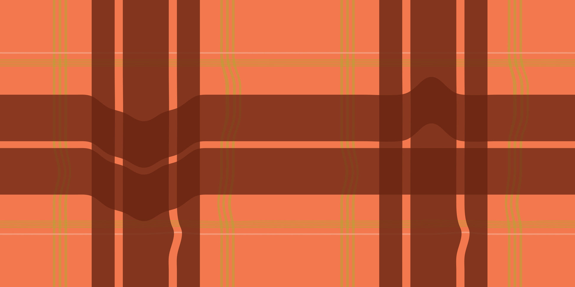 Warped Plaid Wallpaper - XAWD