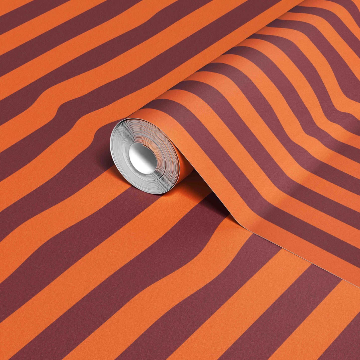 Warped Vertical Stripes Wallpaper - XAWD