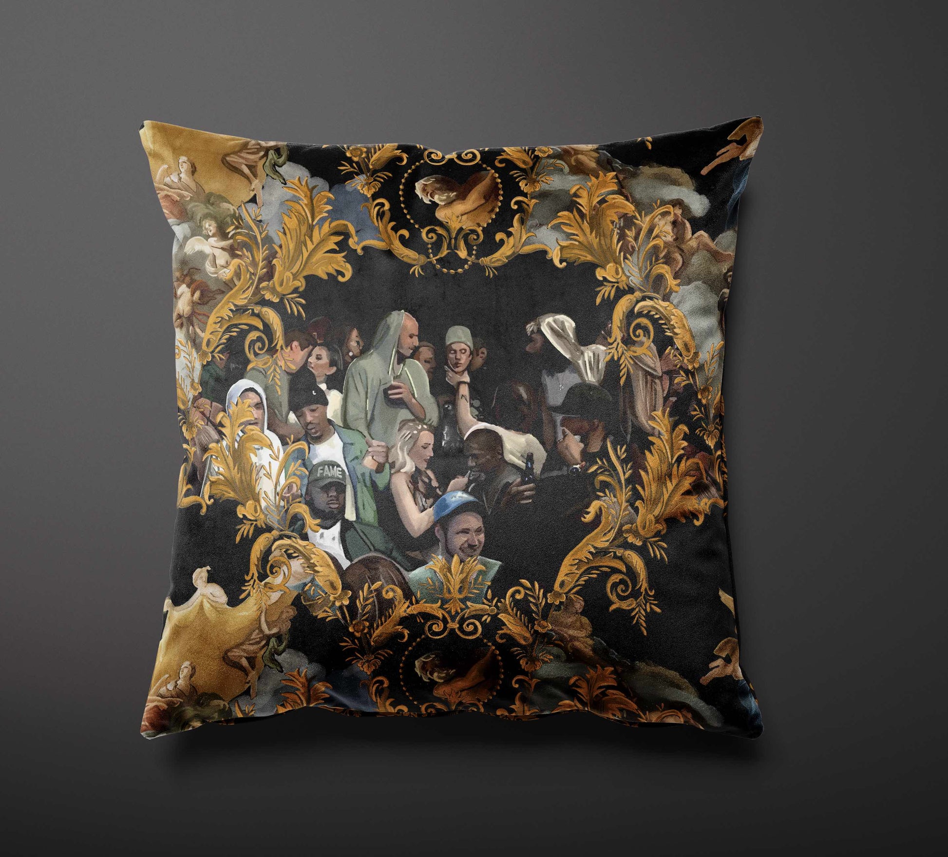 XAWD Original Pillow Fights Pillows in Velvet.